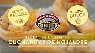 Cucharitas de hojaldre  Recetas Casa Tarradellas [upl. by Carissa]