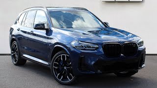 BMW X3 G01 X3 M40d LCI 30 ZXPG Phytonic Blue [upl. by Giule979]