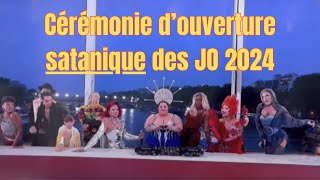 Cérémonie satanique des JO 2024 blasphèmes paganisme Révolution wokisme [upl. by Jovitah]