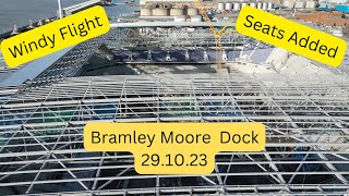 NEW Everton Stadium Bramley Moore Dock 291023 [upl. by Ydnes]