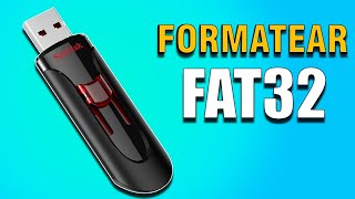 Como formatear USB en FAT32 completo ✅ [upl. by Akiemat]