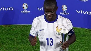 NGOLO KANTE VS AUSTRIA  EURO 2024 GERMANY [upl. by Atteloc]