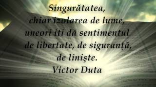 Singuratatea [upl. by Oivlis]