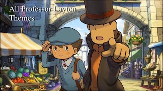 Professor Layton  All Professor Layton Themes [upl. by Falconer852]