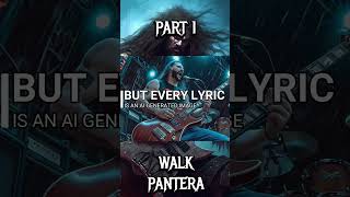 Walk  Pantera  visualized lyrics Part 17 shorts [upl. by Shiroma]