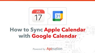 How to Sync Apple Calendar with Google Calendar  Import to your Mac or end iCal to Google Calendar [upl. by Vere]