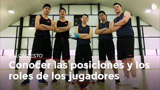 Posiciones y roles de cada jugador  Baloncesto [upl. by Ninon]