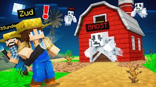 Finding a Haunted Farm in Minecraft Phasmophobia [upl. by Holmann105]