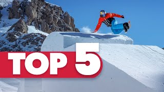 Snowboarding Worlds Craziest Videos  Red Bull Top 5 [upl. by Idnib]