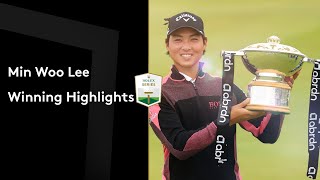 Min Woo Lee wins dramatic abrdn Scottish Open after playoff  Winning Highlights [upl. by Grady]