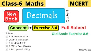 Class 6 Maths NCERT Chapter 8 Decimals Exercise 84 Full Solved  class6 cbseworldz [upl. by Ellene332]