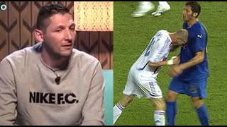 MATERAZZI PARLA DELLA TESTATA DI ZIDANE Ecco la rivelazione [upl. by Stanfill]