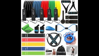 TAIMASI 23 pc RESISTANCE BANDS SET [upl. by Lennod]