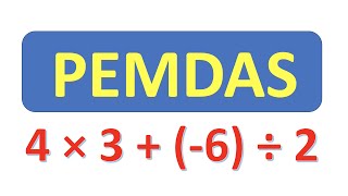 PEMDAS Order of Operations 1 [upl. by Shiri]