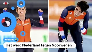 Goud Schaatsers Roest en Rijpmade Jong winnen EK allround [upl. by Breen]