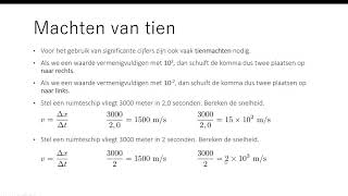 Natuurkunde basis 08 significantie [upl. by Ennovahc13]