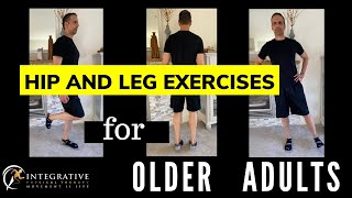 Simple amp EASY Hip amp Leg Strength Exercise for SENIORS [upl. by Neztnaj177]