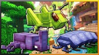 ✔TAMEABLE BEASTS NOVOS INSETOS PARA DOMAR  TUTORIAL MINECRAFT MOD [upl. by Poyssick]