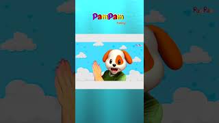 puppy claps  kids forkids kidsentertainment cartoon kidsmusic babycartoon PamPam Family [upl. by Anawit100]