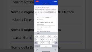 Tutorial Riconferma Iscrizione Scuola dellInfanzia  Modalità APP [upl. by Naloc]