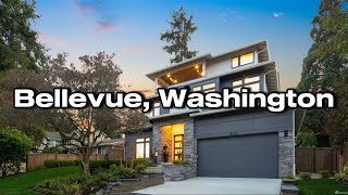 4000000 Bellevue Washington Luxury Home Tour  Bellevue Real Estate  West Bellevue Homes [upl. by Eitra]