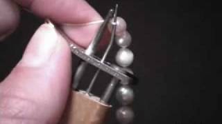 How to Use EZ Knotter Bead And Pearl Knotting Tool [upl. by Ditzel]