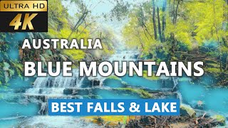 4k Blue Mountains Falls  Katoomba attractions  Leura attractions  Sydney attractions [upl. by Borries99]