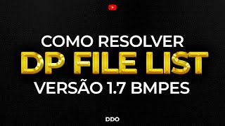 TUTORIAL DP FILE LIST GENERATOR 17 [upl. by Llenahc]