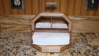 Custom Napkin Holder Build [upl. by Birmingham]