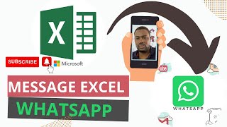 Comment envoyer un message whatsapp avec Excel étape par étape [upl. by Let]