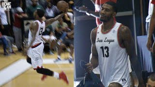 Iman Shumpert Shows Up Late amp Goes OFF at the Drew League [upl. by Berkley]