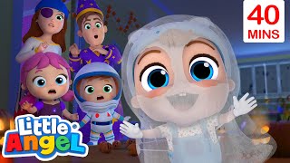 Family Costume Party Song  LittleAngel Kids Songs amp Nursery Rhymes [upl. by Jacklyn332]