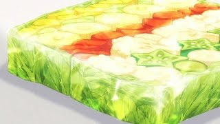 Food Wars【食戟之灵】：9 Lives Vegetable Terrine [upl. by Neersan]