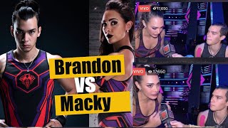 Brandon Exploto contra su Capitan Macky Aclaran todo en vivo GUERRER0S [upl. by Vinaya]