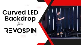 How To Assemble The Curved LED Backdrop From RevoSpin [upl. by Hinze]