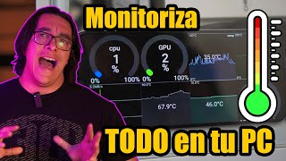 3 FORMAS de VER las TEMPERATURAS de tu PC de manera EXTERNA ¿CUÁL es la MÁS ECONOMICA para ti [upl. by Briny]