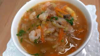 Soupe chinoise délicieuse et facile 🍲 [upl. by Anelas]