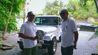 CJ7 Ini Ganteng Parah  Test Drive Jeep CJ7 [upl. by Gavriella279]