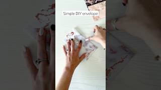 How to make an envelope diycrafts papercraft paper [upl. by Olumor60]