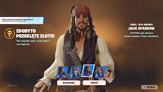 JAK ZA DARMO ZDOBYĆ SKINA JACKA SPARROWA w Fortnite [upl. by Rehpitsirhc]