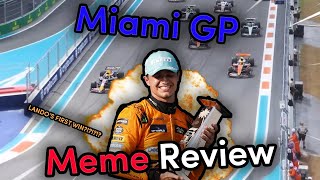 F1 2024 Miami GP Meme Review  NORRIS MASTERCLASS [upl. by Ttekcirc]