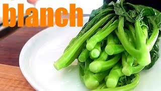 How to Blanch Vegetables [upl. by Eerahc398]