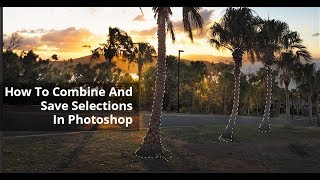 How to create and save selections in Photoshop [upl. by Virgy]