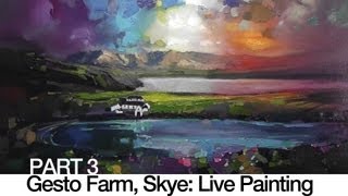 Live Oil Painting Tutorial Stirling Live Demo PART 3 [upl. by Oraneg]