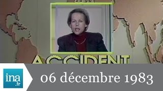 JT Antenne 2 20H du 06 décembre 1983  Archive INA [upl. by Lammond]