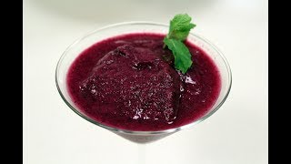 Jamun Slush  Sanjeev Kapoor Khazana [upl. by Airrej]