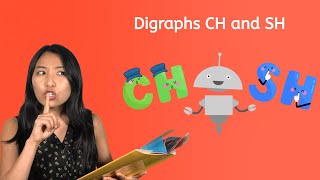 Digraphs CH and SH  Learn to Read for Kids [upl. by Nnhoj]