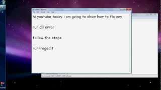 How to Fix Any Rundll error windows xp [upl. by Heida]