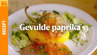 Gevulde paprikas [upl. by Anyahc]