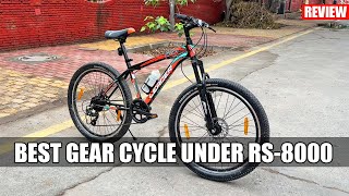 Best Gear Cycle Under ₹7999  Leader Beast MTB 7 Speed Bicycle Review [upl. by Yadroc]